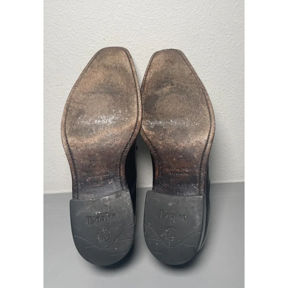 Loake Design Handcrafted Leather Oxford Shoes UK 8‎